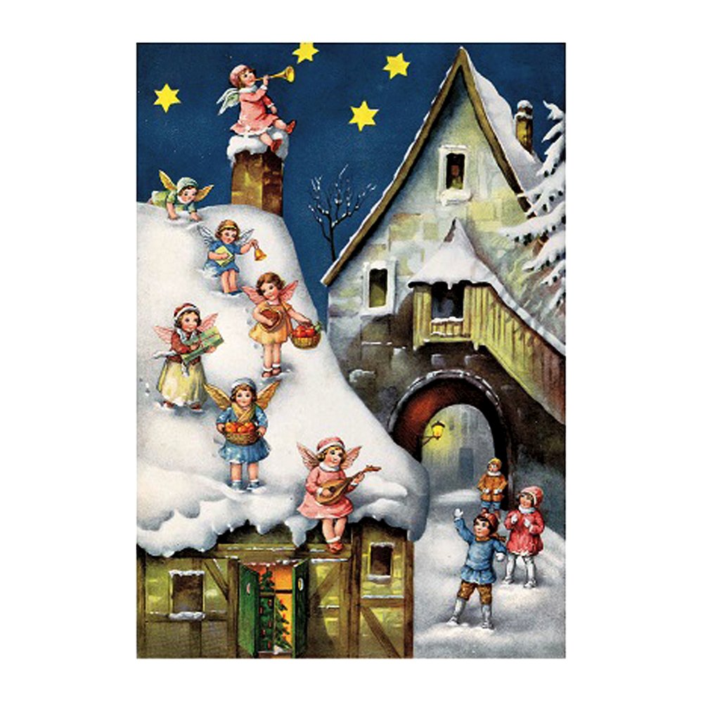 Advent - Angels On Roof. Picture 1