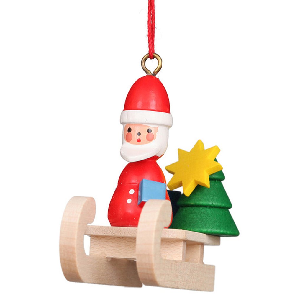 Ornament - Santa On Sleigh. Picture 1