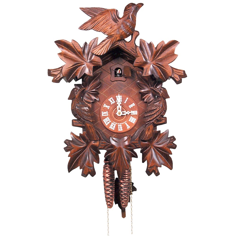 Weight-Driven Cuckoo Clock - Full Size. Picture 1