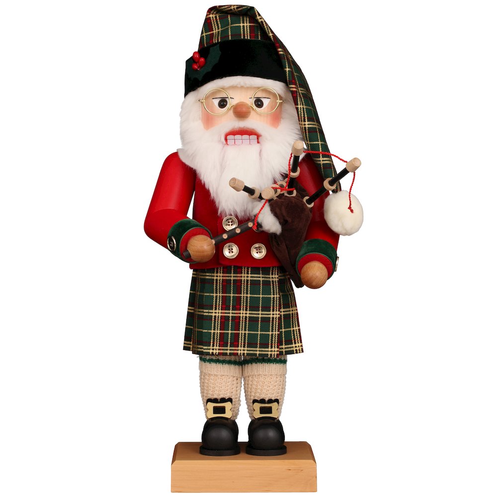 Premium Nutcracker - Scotsman With Bagpipes. Picture 1