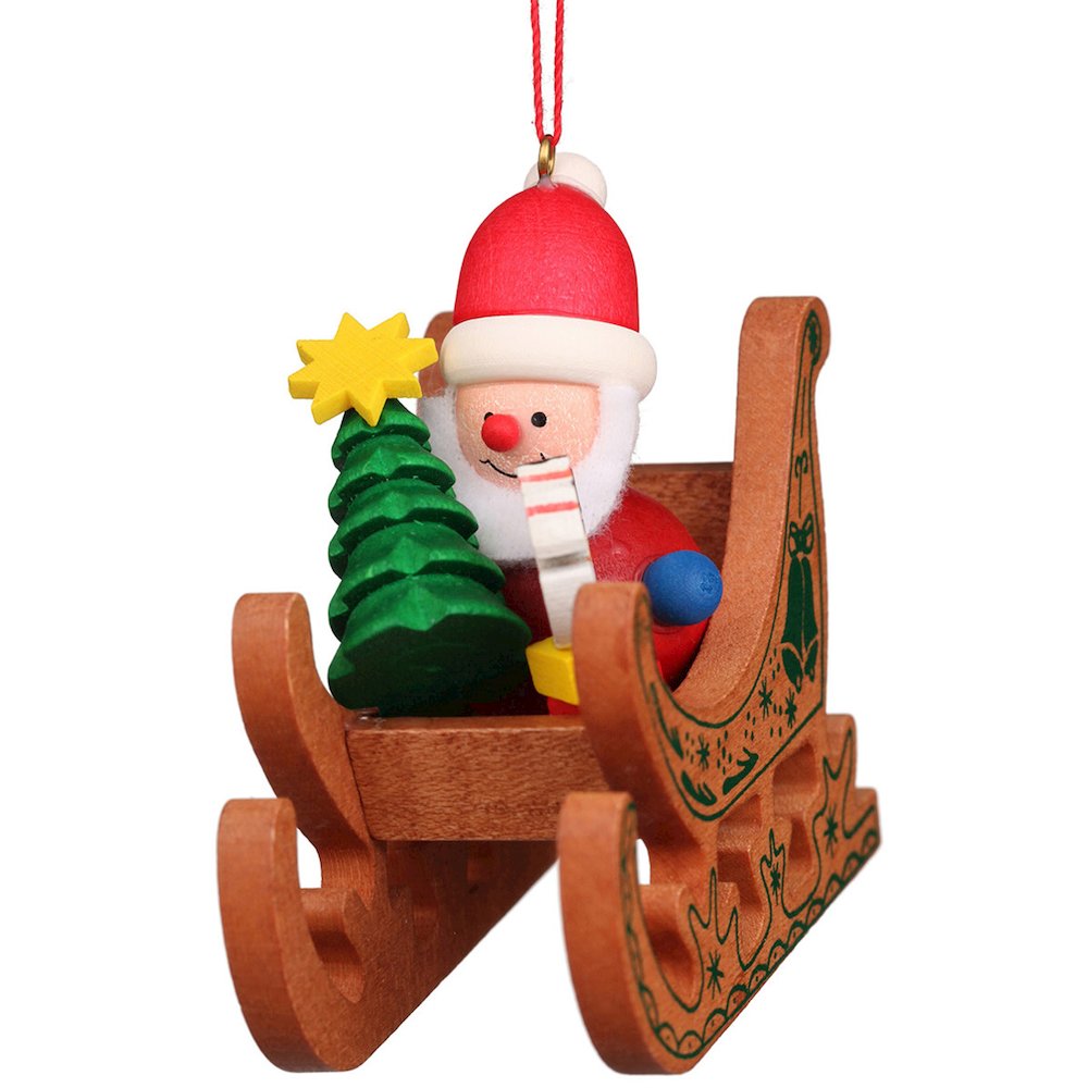 Ornament - Santa Sled. Picture 1