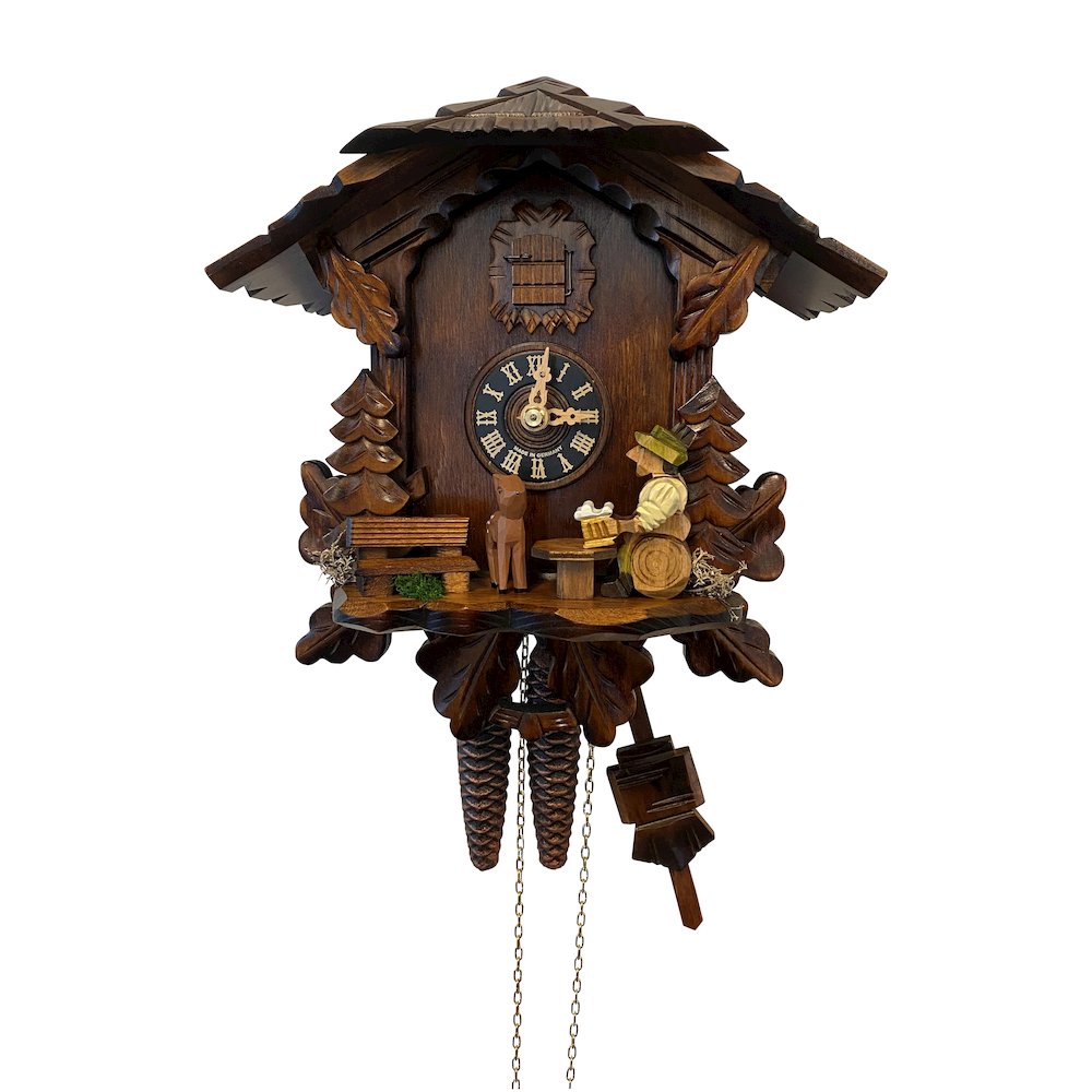 Weight-Driven Cuckoo Clock - Full Size. Picture 1
