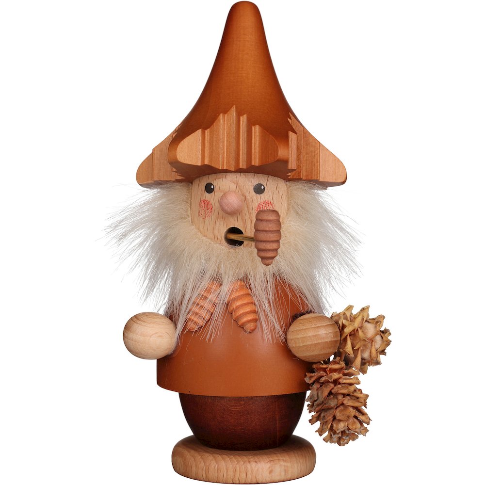Incense Burner - Tree Gnome (Natural). Picture 1