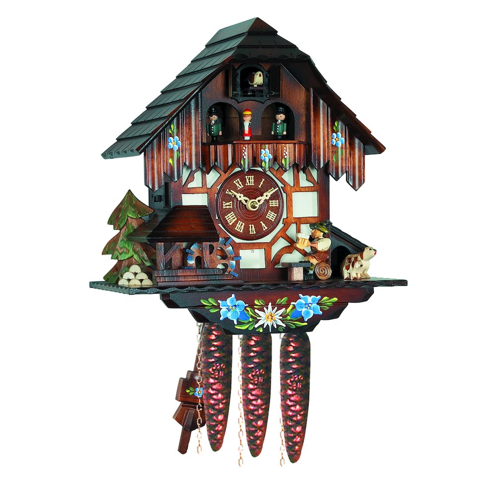 Weight-Driven Cuckoo Clock - Full Size. Picture 1
