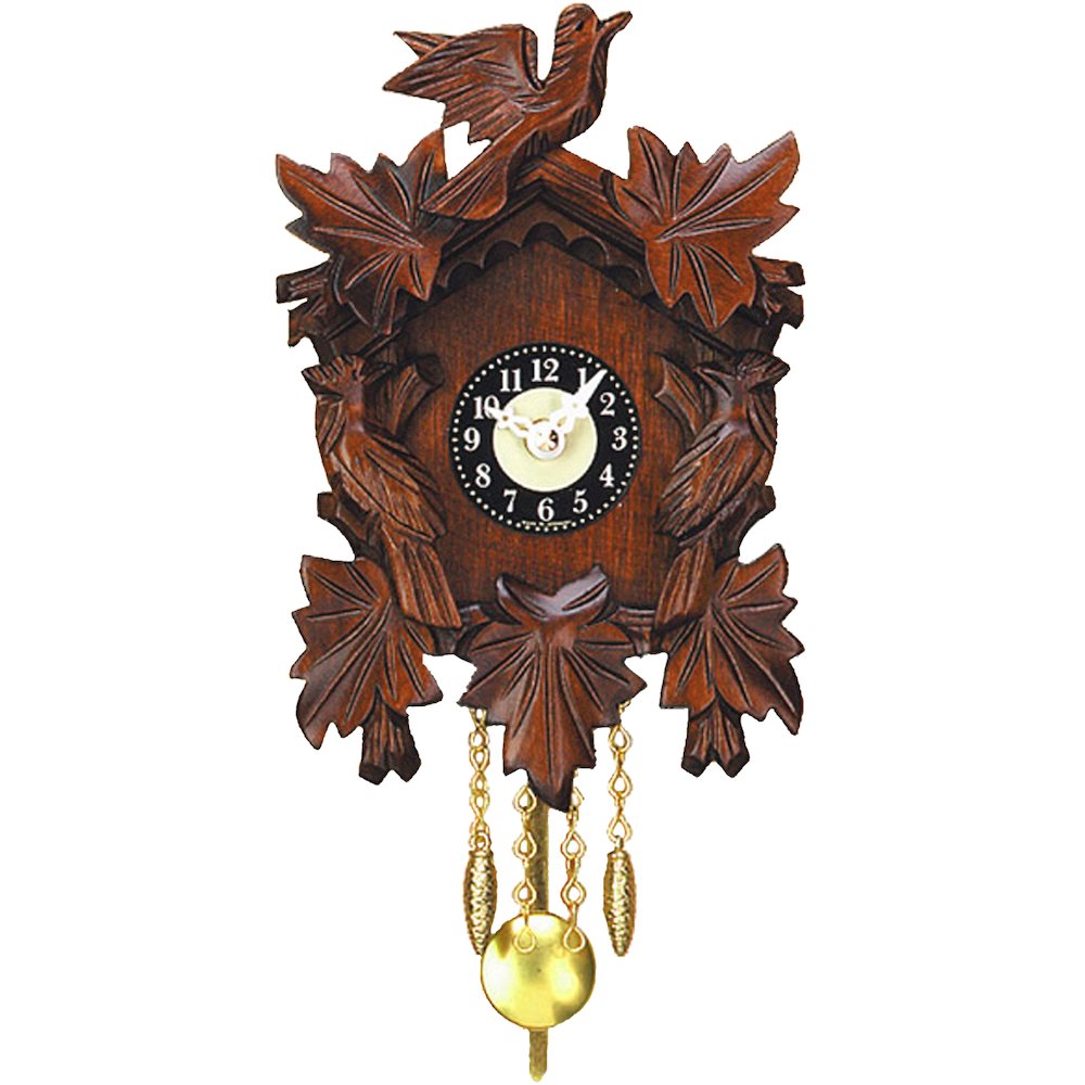 Battery-Operated Clock - Mini Size With Music/Chimes. Picture 1