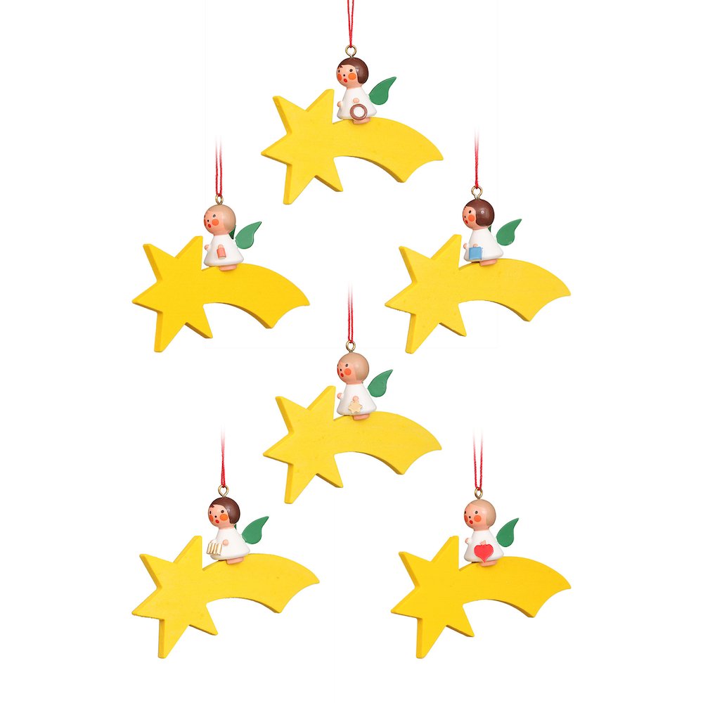 Ornament - Angel On Star. Picture 1