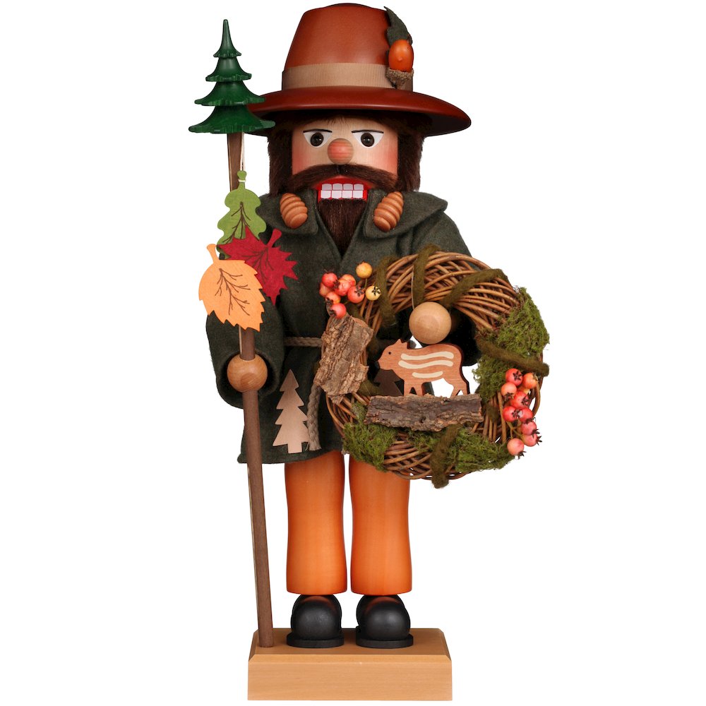 Nutcracker - Woodsman With Wreath. Picture 1
