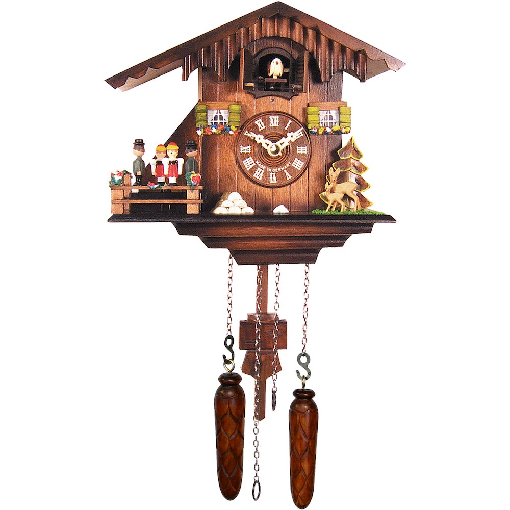 Battery-Operated Cuckoo Clock - Full Size. Picture 1