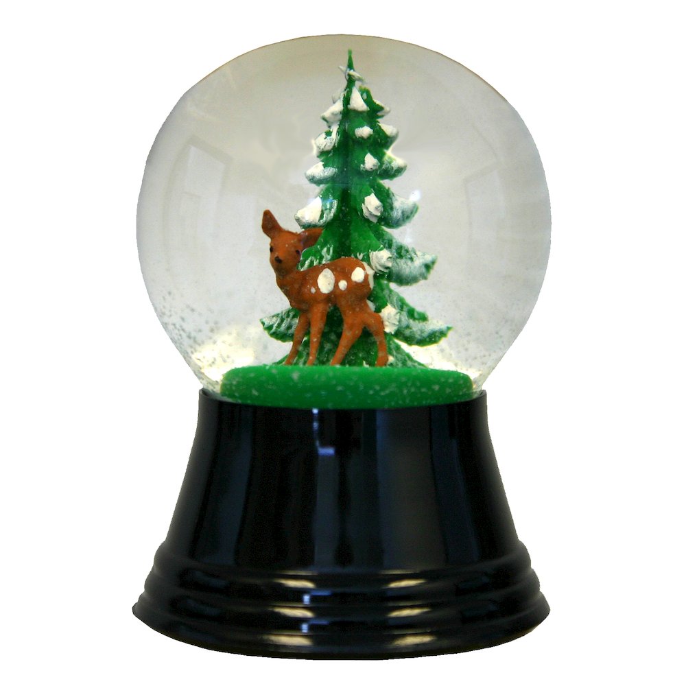 Snowglobe - Small Deer. Picture 1