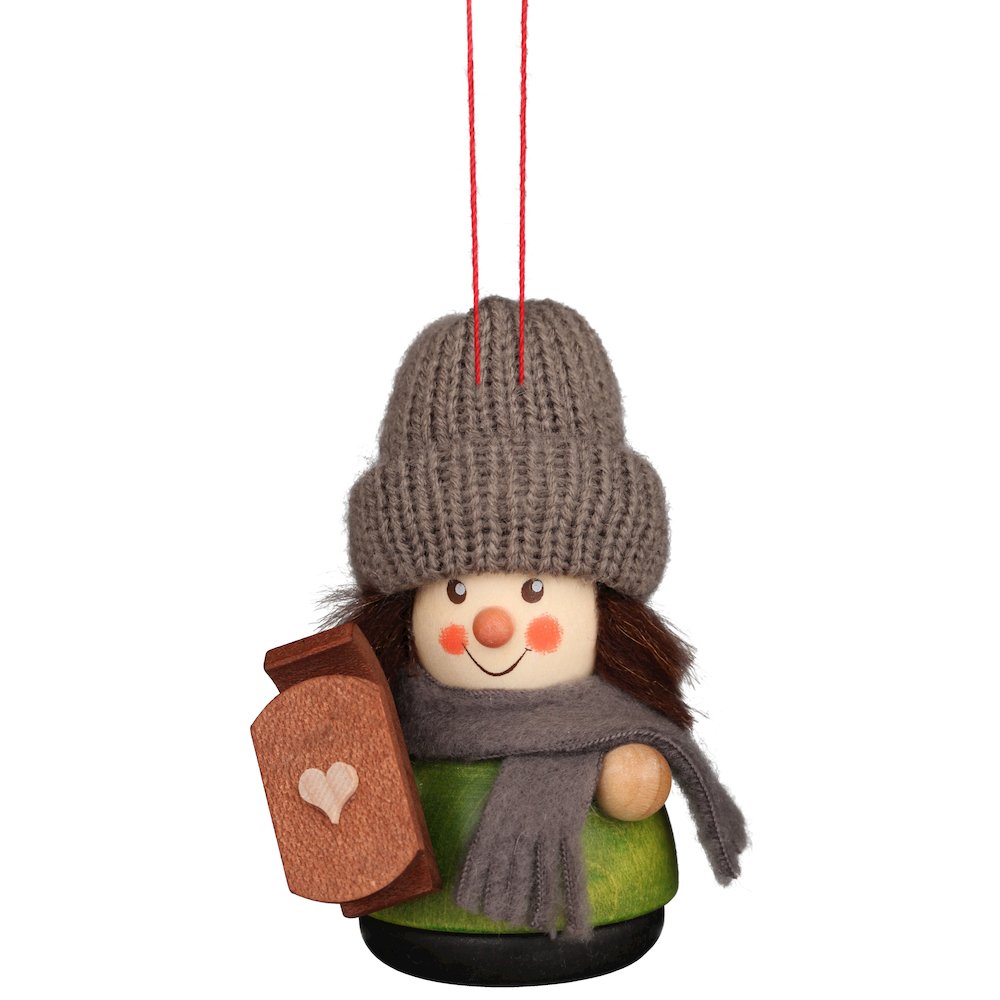 Ornament - Sled Rider. Picture 1