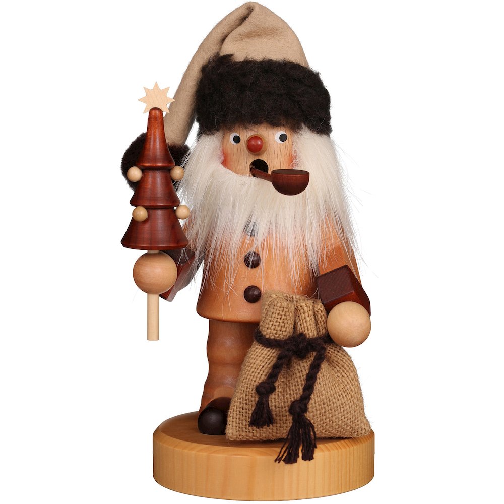 Incense Burner - Santa (Natural). Picture 1