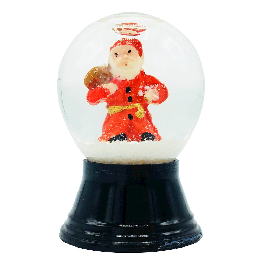 Snowglobe - Mini Santa. Picture 1