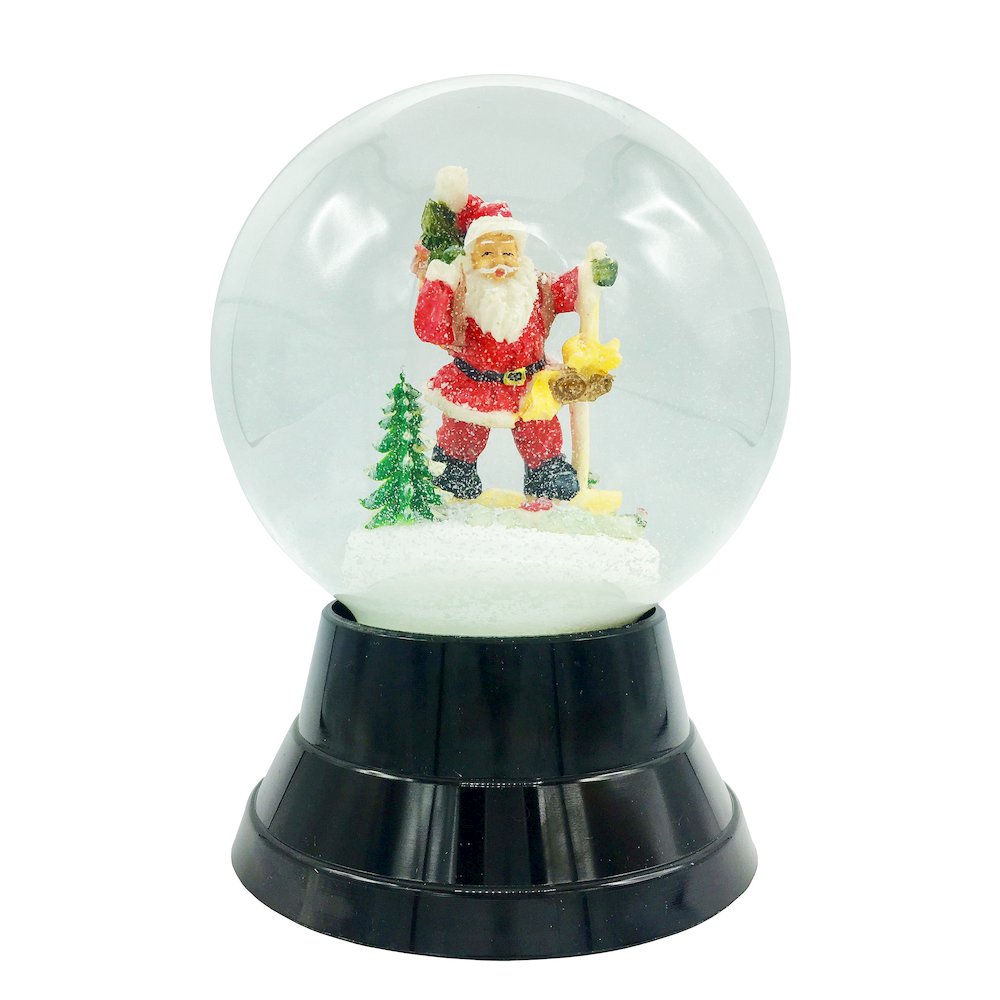 Snowglobe - Large Santa Snow Ball. Picture 1