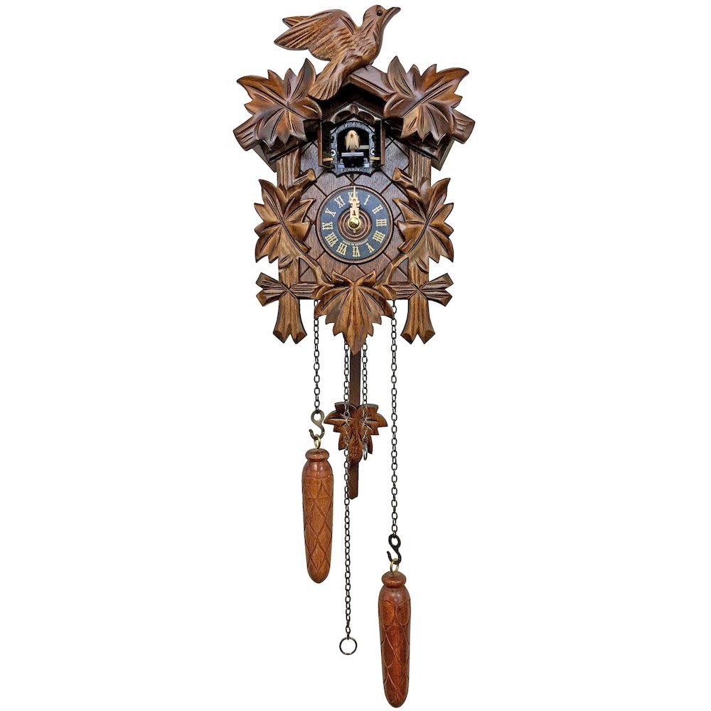 Battery-Operated Cuckoo Clock - Full Size. Picture 1