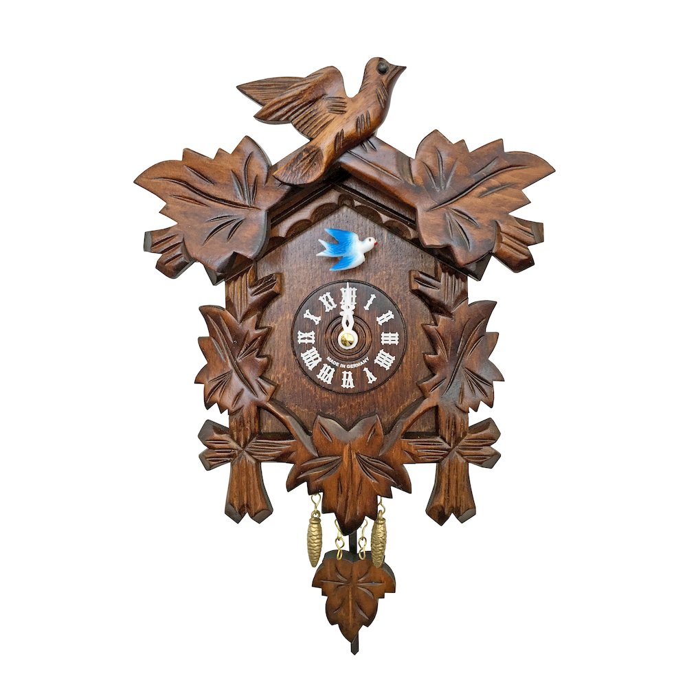 Battery-Operated Clock - Mini Size With Music/Chimes. Picture 1