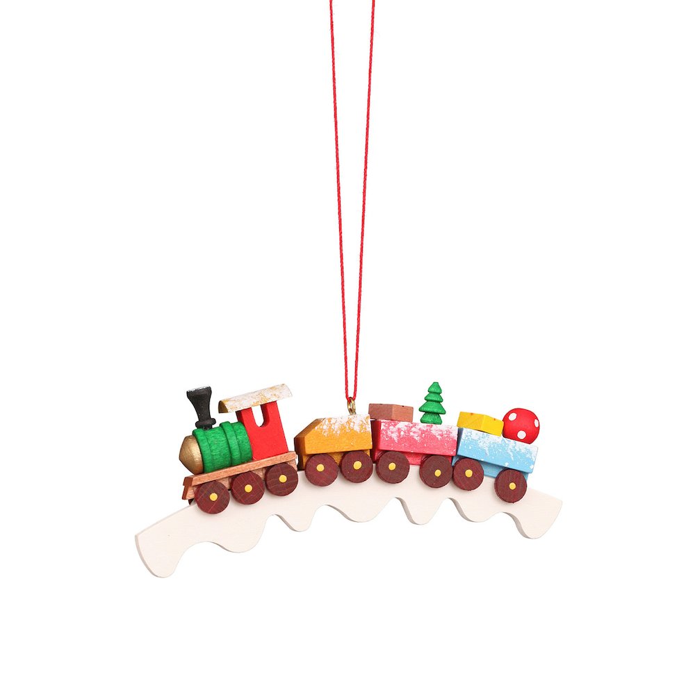 Ornament - Train - 2.75"H X 2.5"W X .25"D. Picture 1