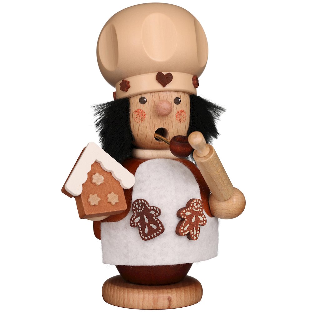 Incense Burner - Gingerbread Baker (Natural). Picture 1