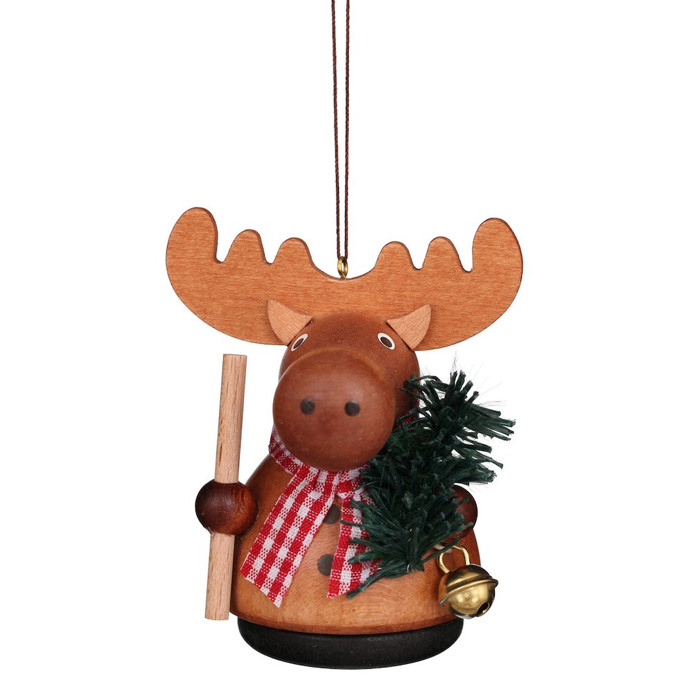 Ornament - Moose (Natural). Picture 1