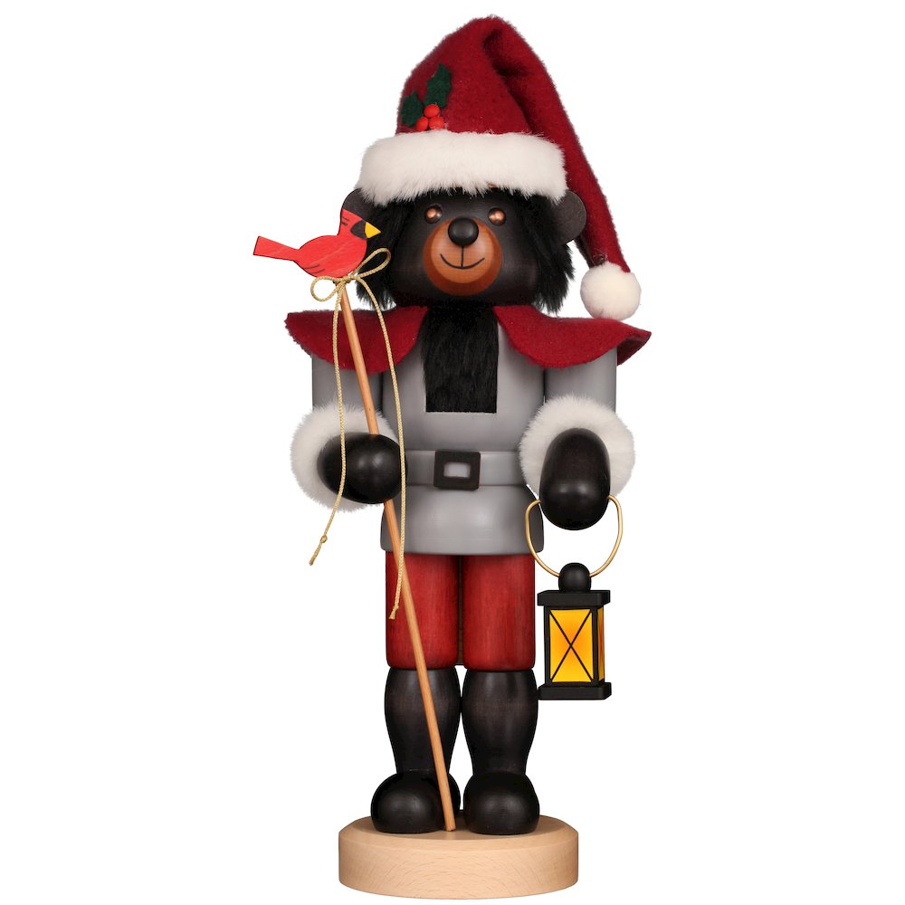 Nutcracker - Teddy Kris Kringl Black Bear. Picture 1