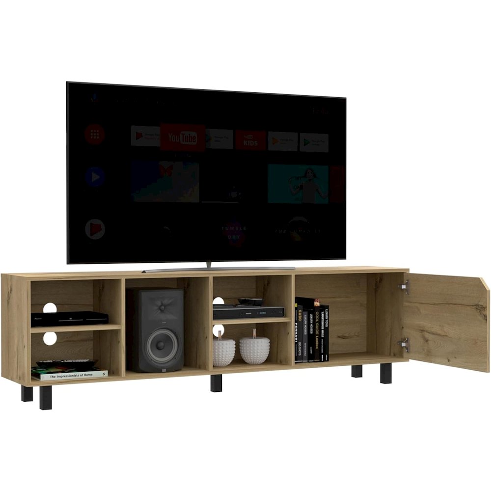 Valdivia Tv Stand Light Oak MDF. Picture 2