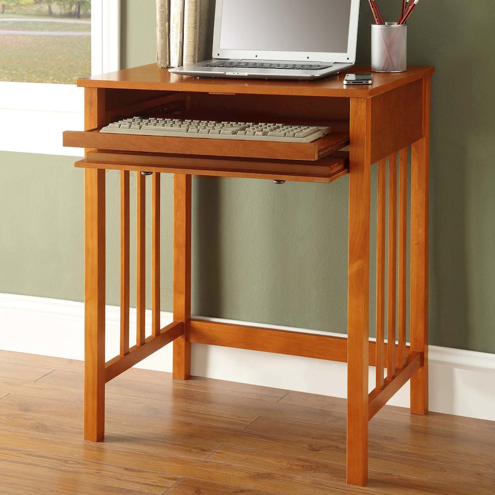 Designs2Go Mission Desk with Keyboard Drawer. Picture 3