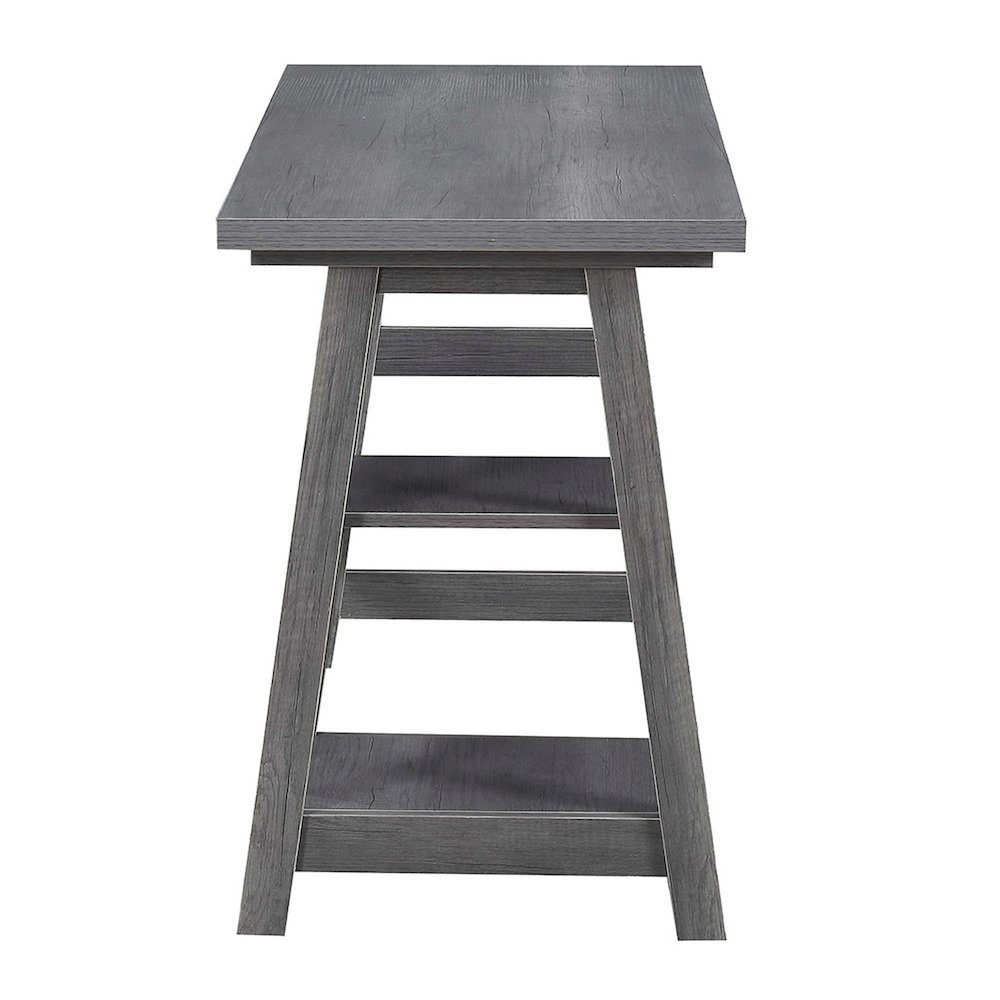 Designs2Go Trestle Desk with Shelves. Picture 4