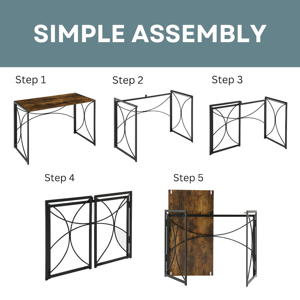 Nova Folding Desk. Picture 5