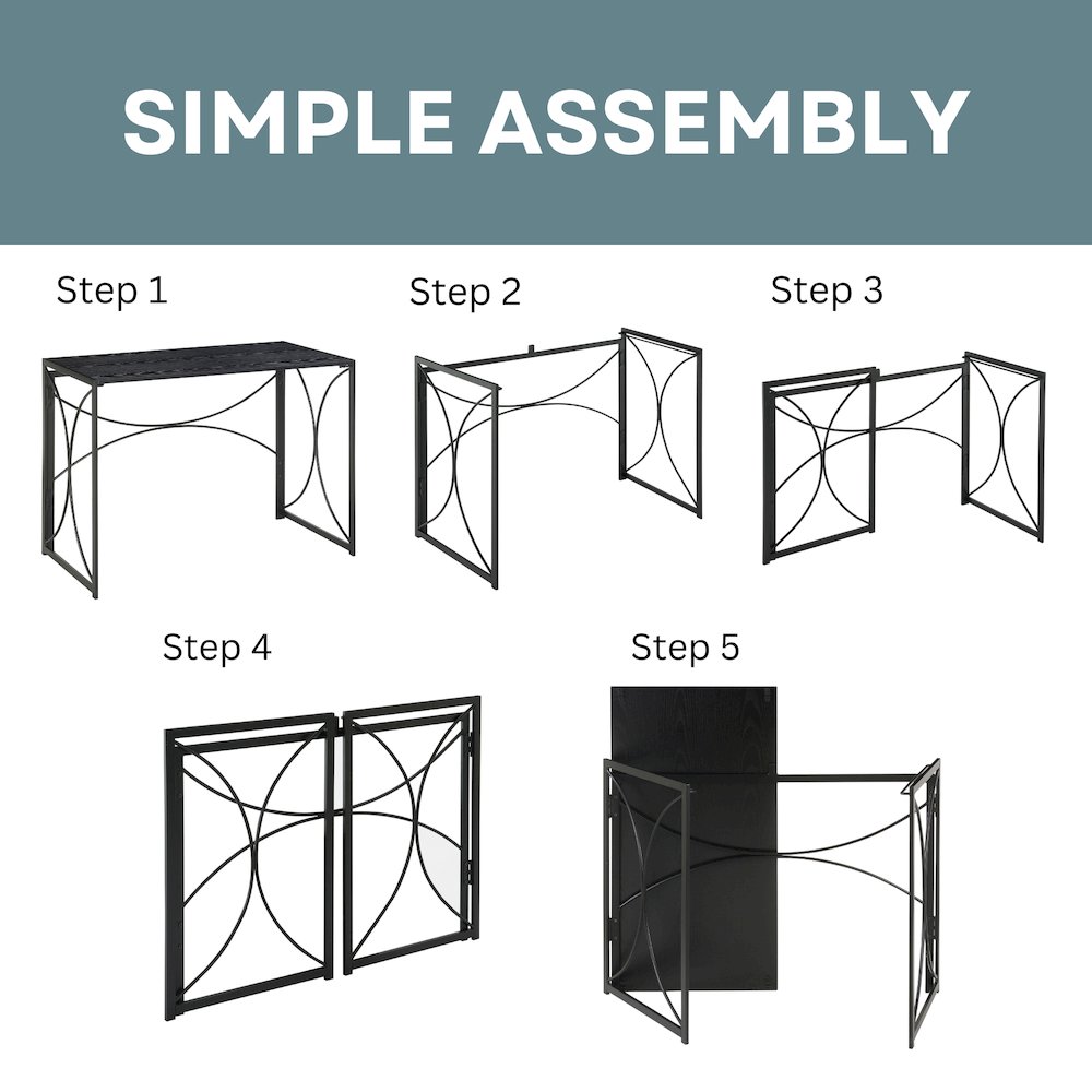 Nova Folding Desk. Picture 4