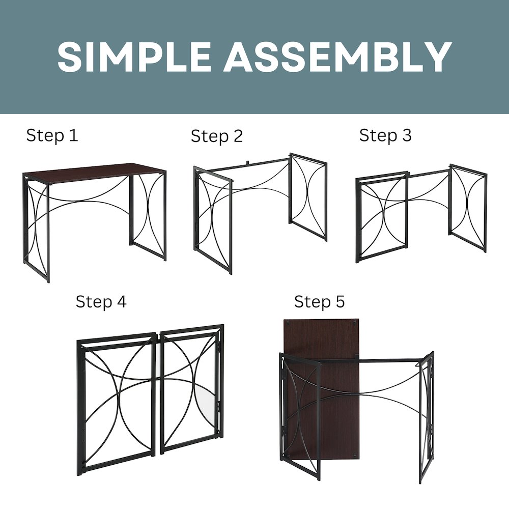 Nova Folding Desk. Picture 5