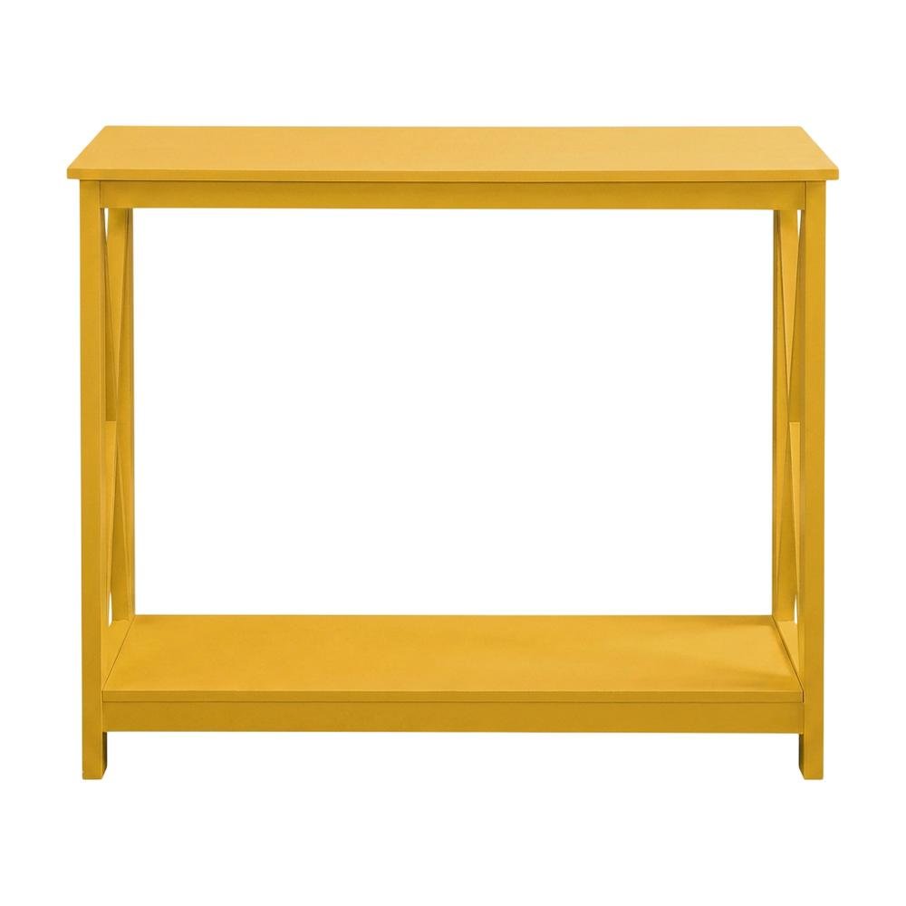 Contemporary Console Table with Open Shelf for Entryway or Living Room. Picture 4
