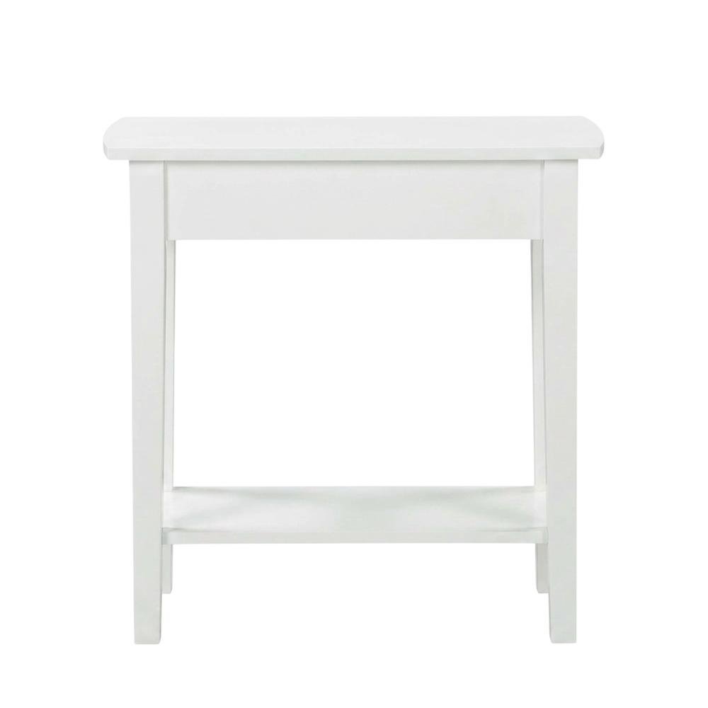 Wooden End Table with Flat Surface for Living Room and Bedroom Use. Picture 4