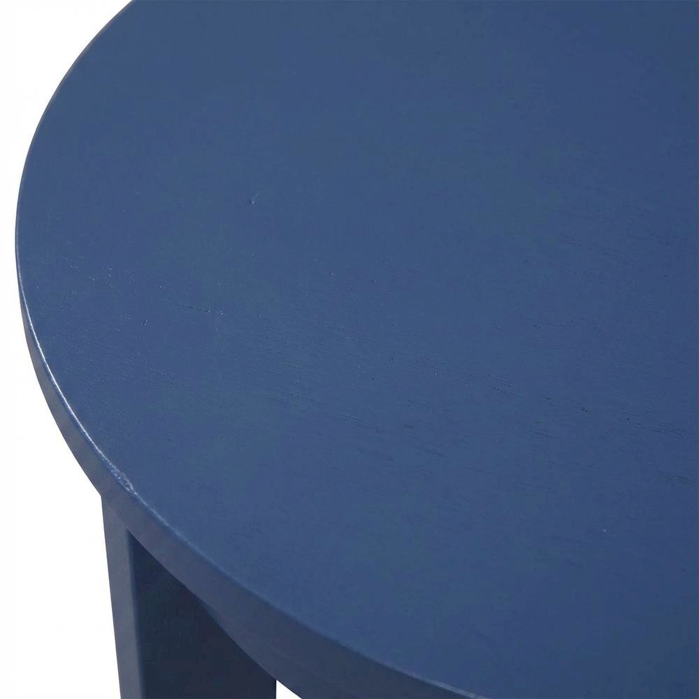 Round End Table with Smooth Surface and Durable Construction. Picture 5