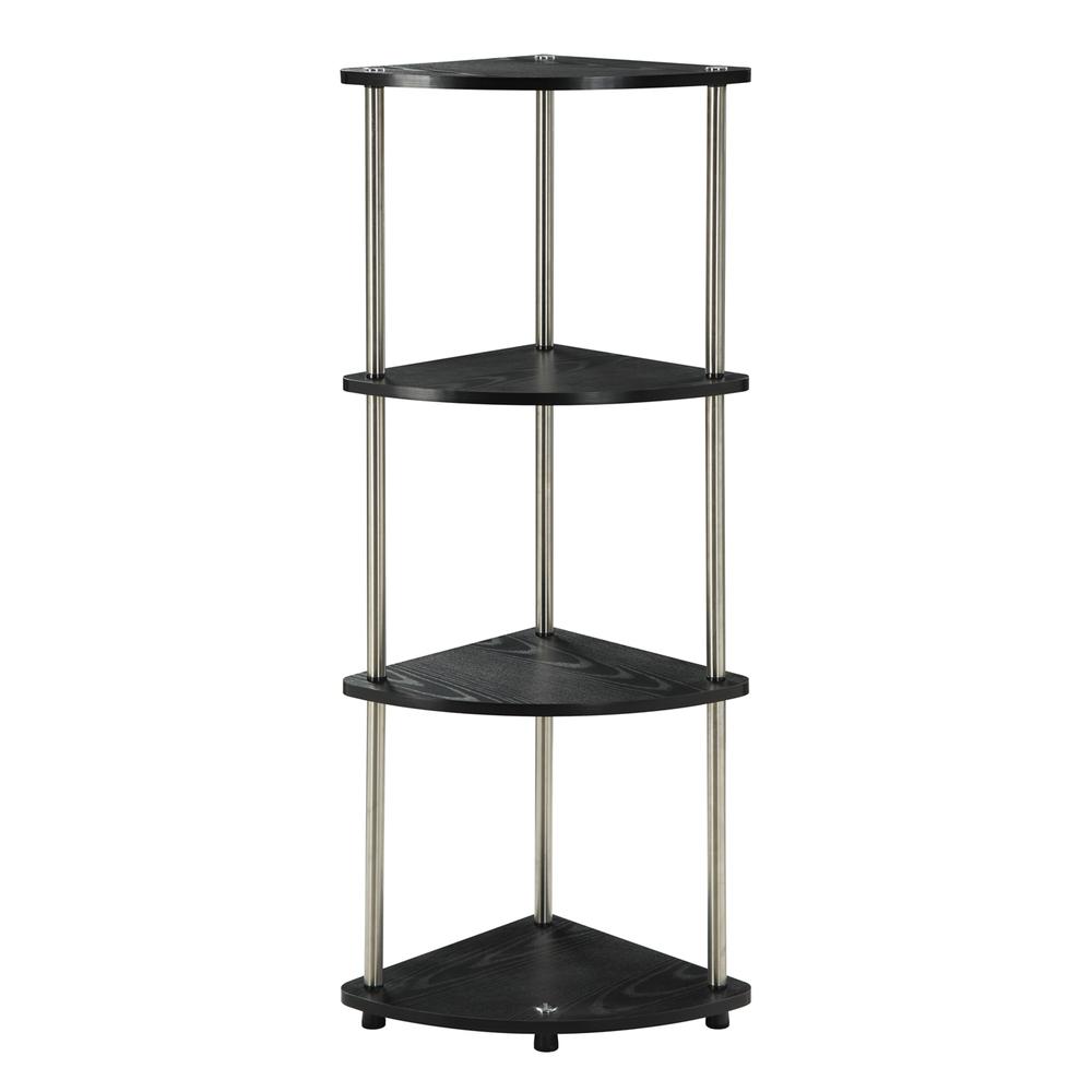 Designs2Go 4 Tier Corner Shelf. Picture 1