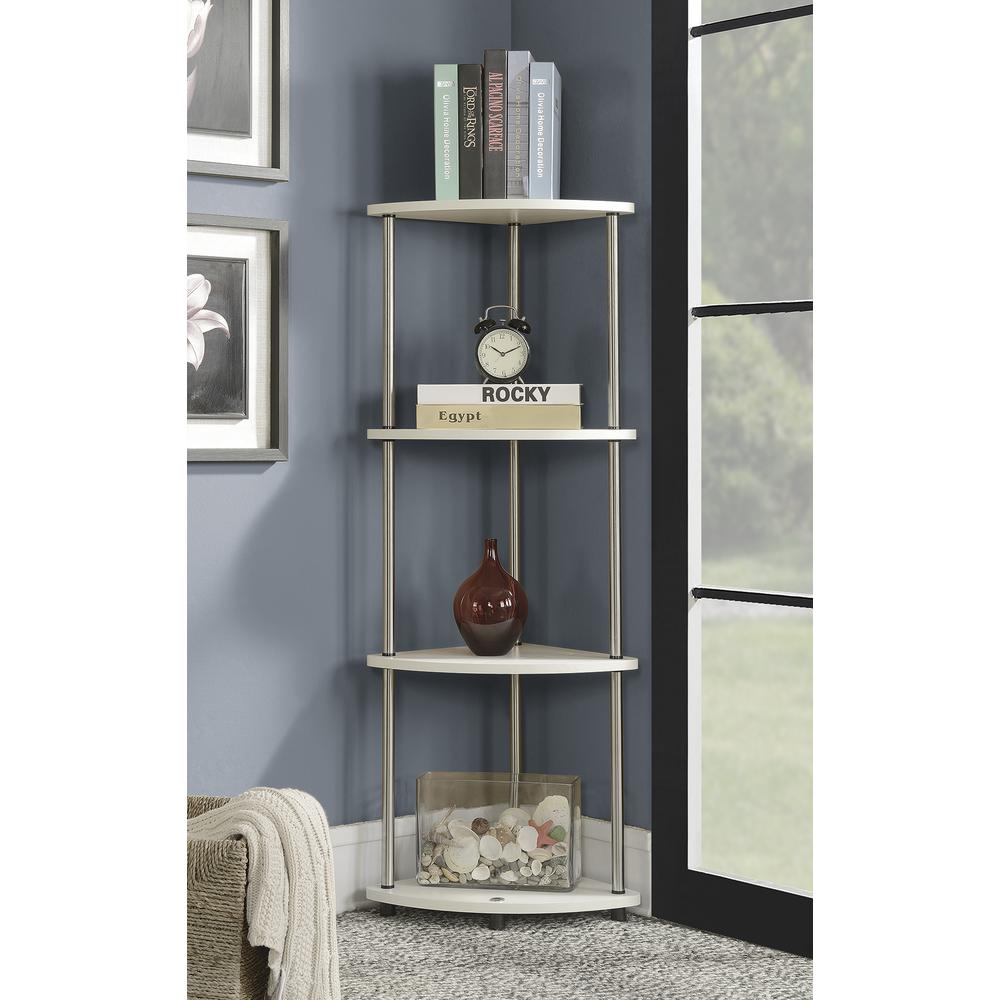 Designs2Go 4 Tier Corner Shelf. Picture 2