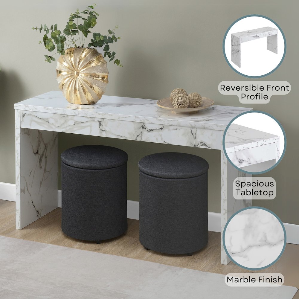 Northfield Entryway Hall Console Table/Desk. Picture 4