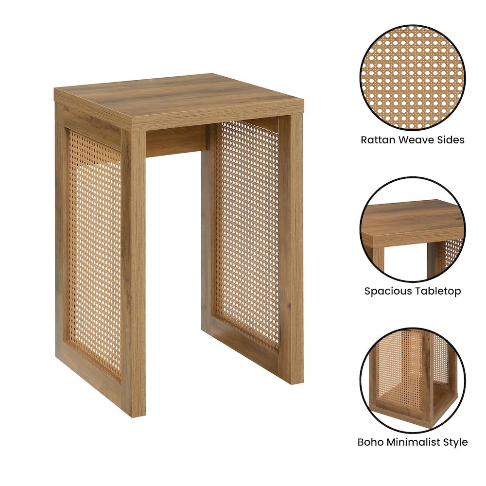 Northfield Weave End Table. Picture 4