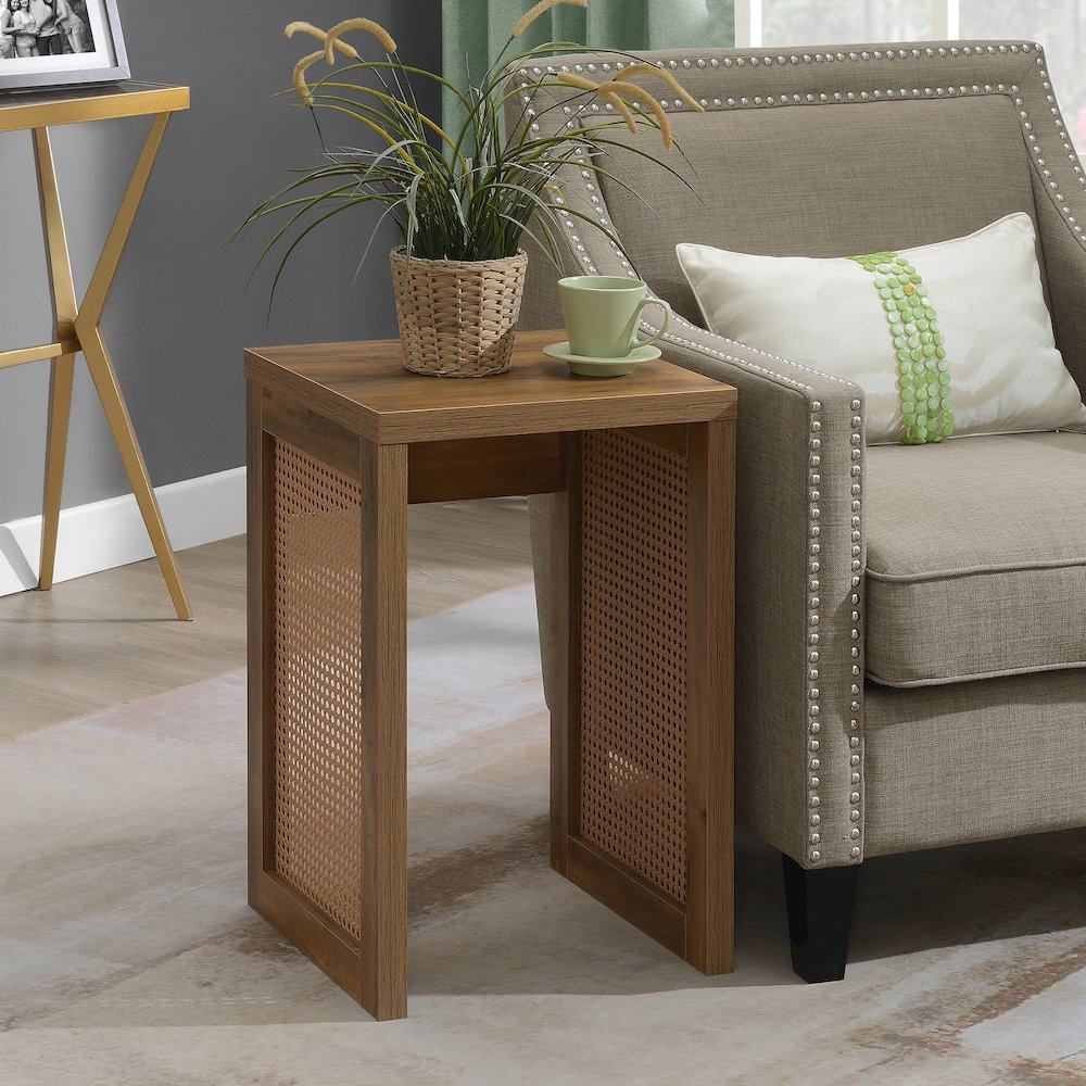 Northfield Weave End Table. Picture 2
