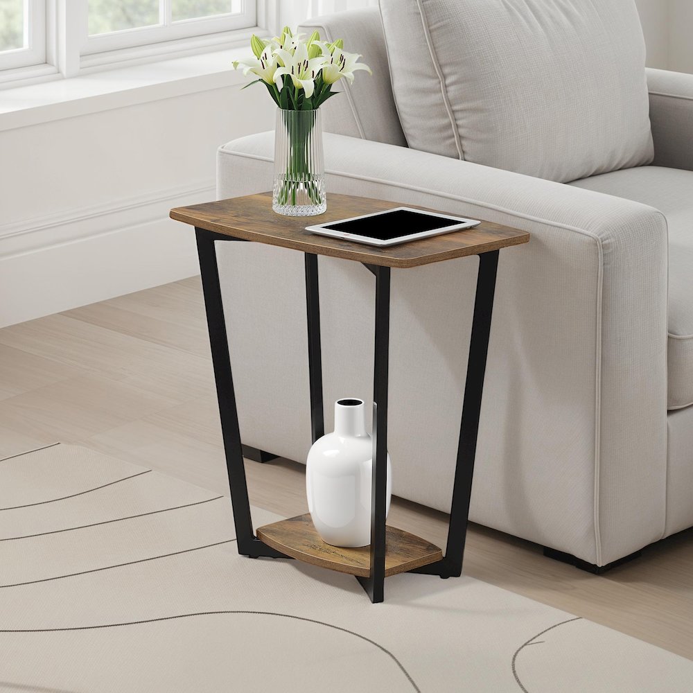 Graystone End Table with Shelf. Picture 2