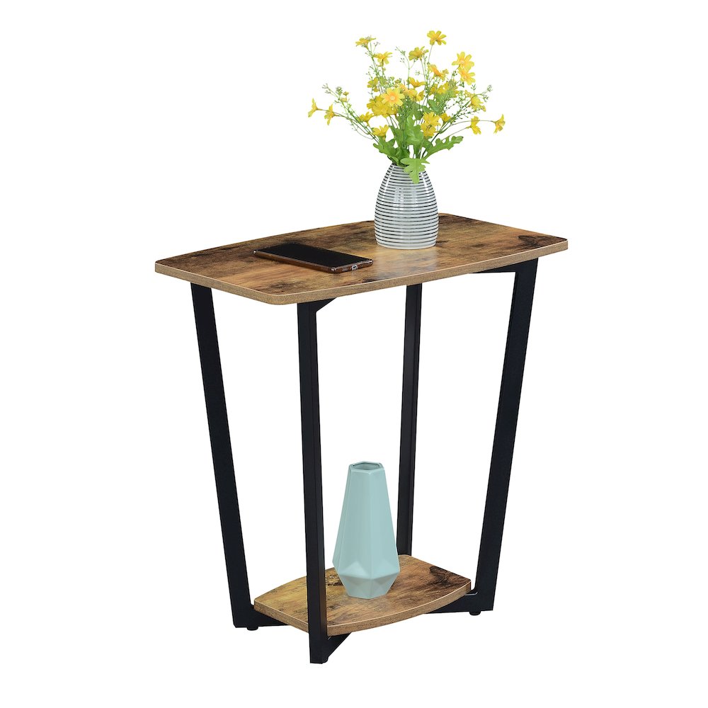 Graystone End Table with Shelf. Picture 2
