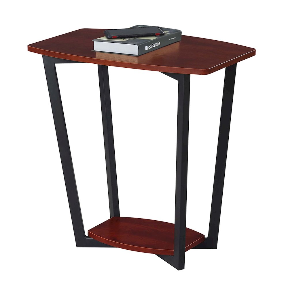 Graystone End Table with Shelf. Picture 2