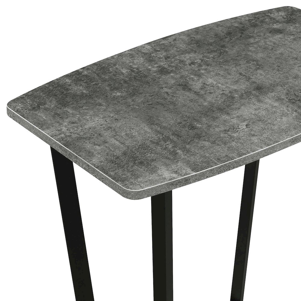 Graystone End Table with Shelf. Picture 3