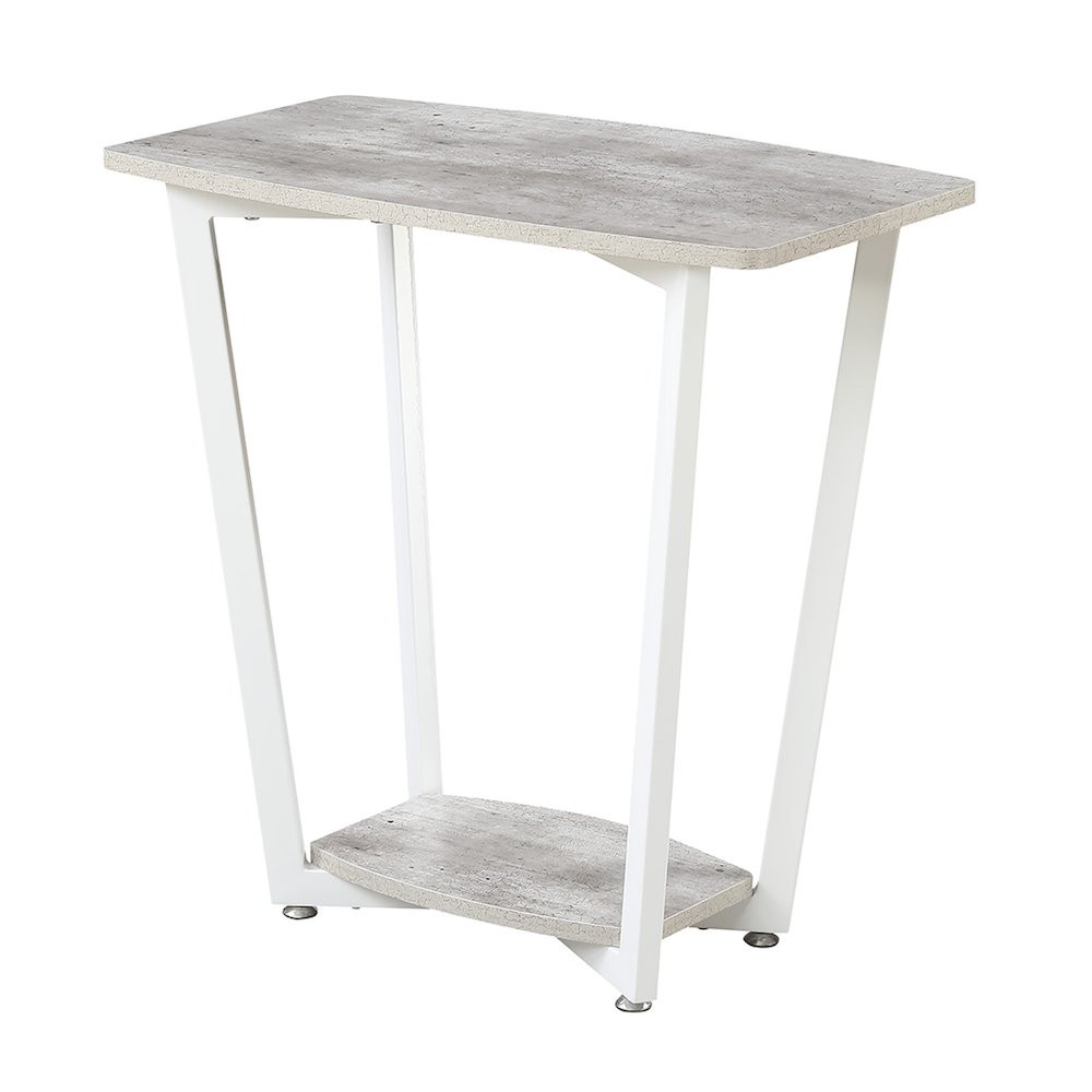 Graystone End Table with Shelf. Picture 1