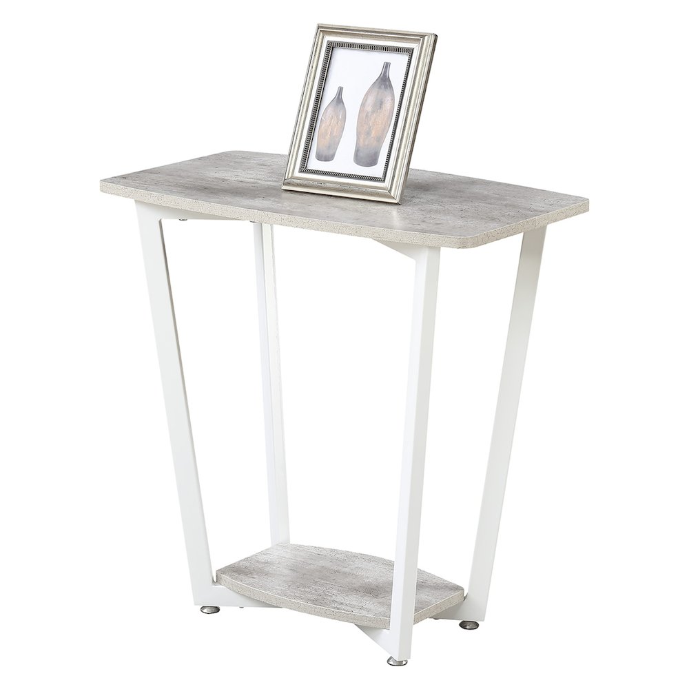 Graystone End Table with Shelf. Picture 2