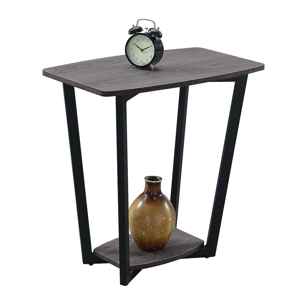Graystone End Table with Shelf. Picture 3