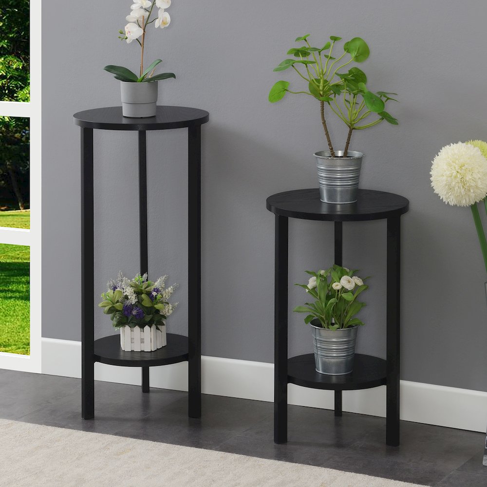 Graystone 31 inch 2 Tier Plant Stand. Picture 5