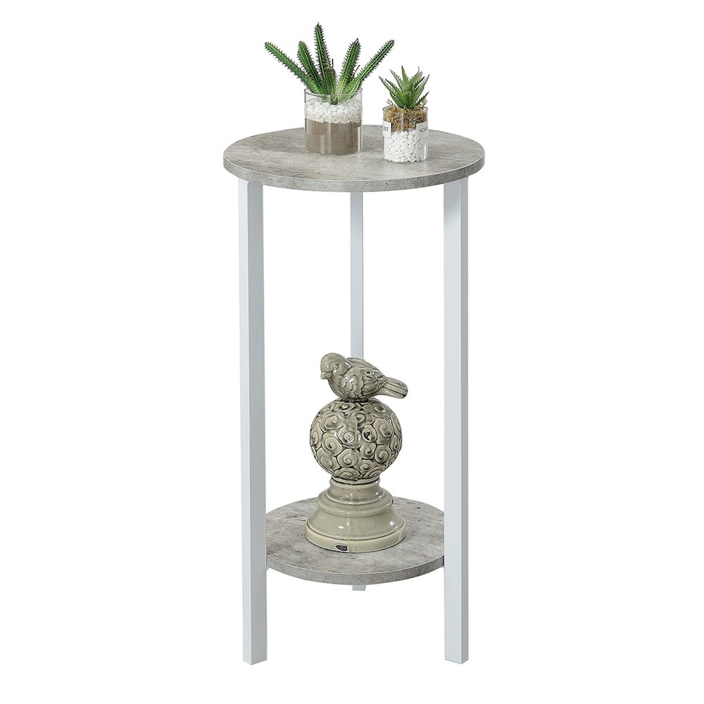 Graystone 31 inch 2 Tier Plant Stand. Picture 3