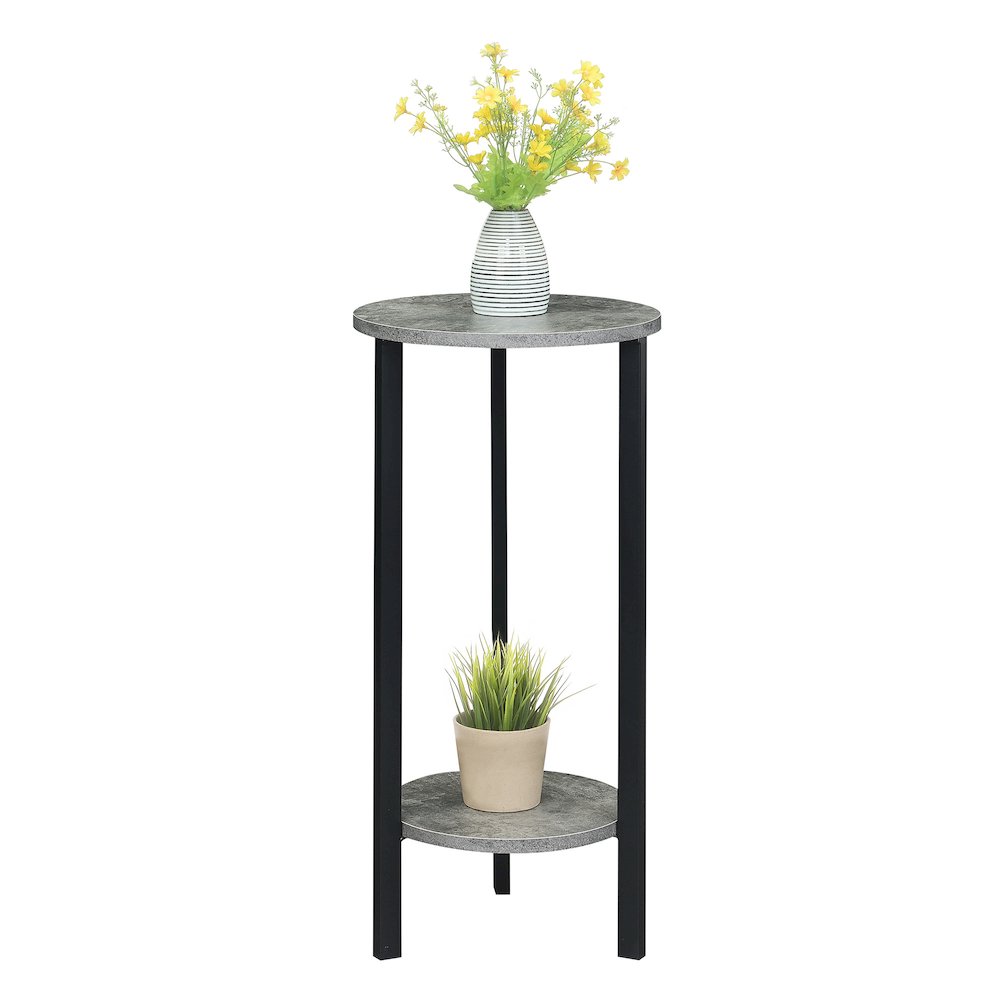 Graystone 31 inch 2 Tier Plant Stand. Picture 2