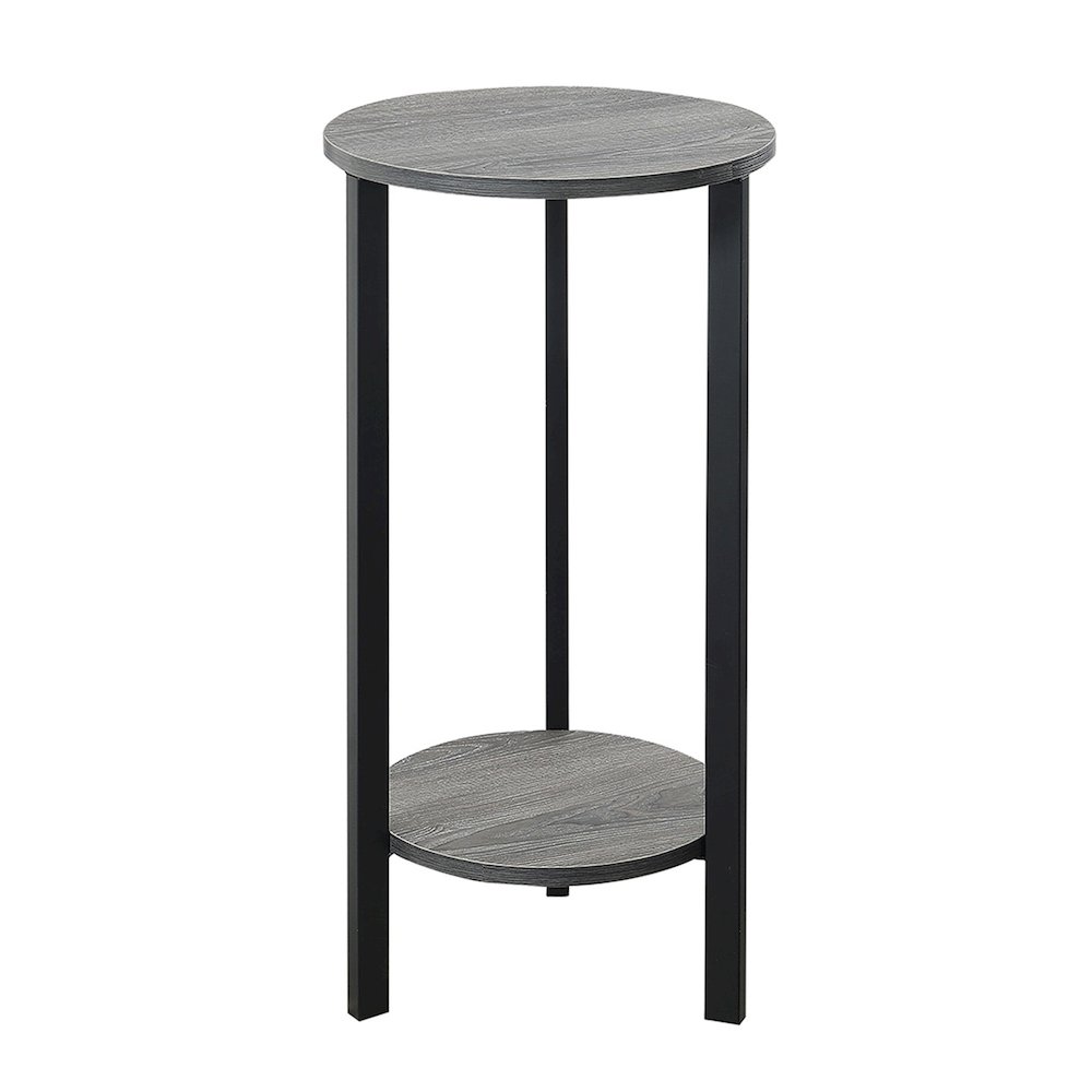 Graystone 31 inch 2 Tier Plant Stand. Picture 1