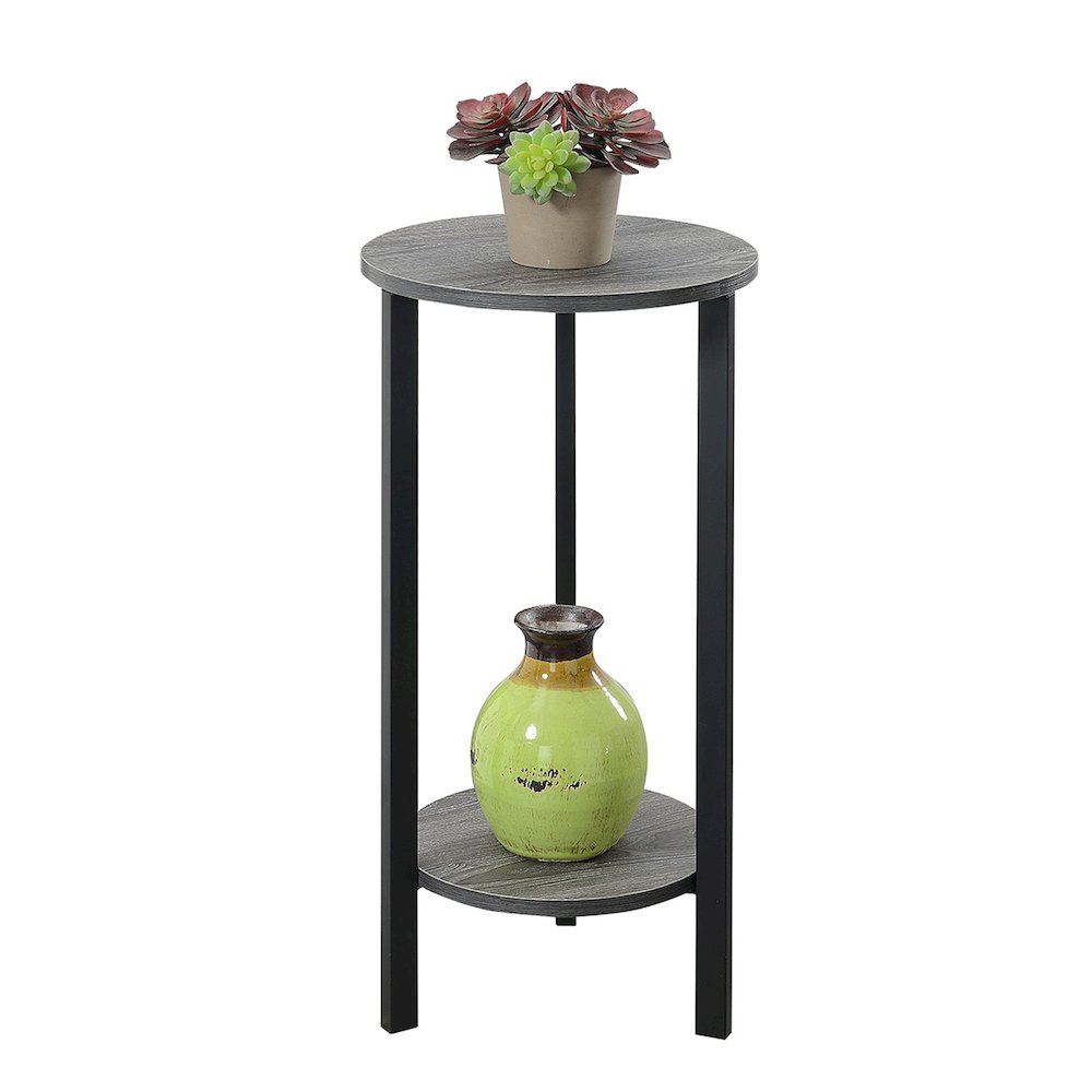 Graystone 31 inch 2 Tier Plant Stand. Picture 2
