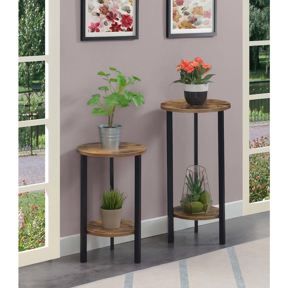 Graystone 24 inch 2 Tier Plant Stand. Picture 4